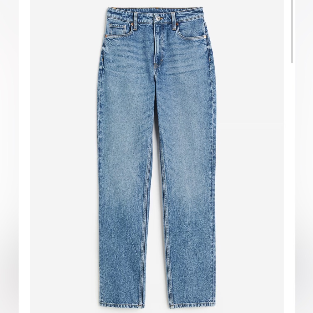 H&M Slim Straight Ultra High Waist Jeans